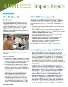December 2019 impact report cover